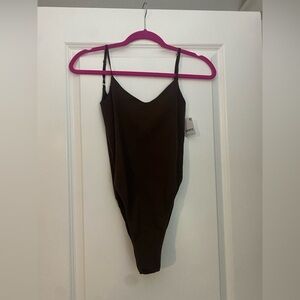 NWT Free People Intimately Bodysuit Size XS/S Color:  Hot Fudge💕